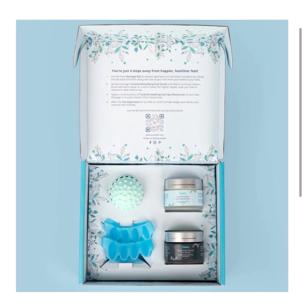 NIB new Tucketts foot spa kit $50